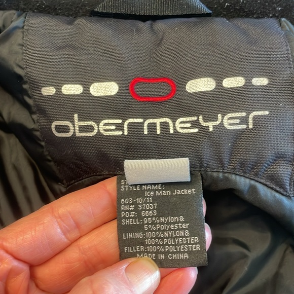 Obermeyer Ice Man Jacket size 10 - Picture 9 of 10